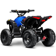 MotoTec E-Bully 1000W 36V Electric ATV for Kids - Blue