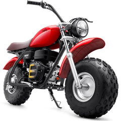MotoTec 200cc 6.5HP Trailcross Gas Powered Mini Bike Red