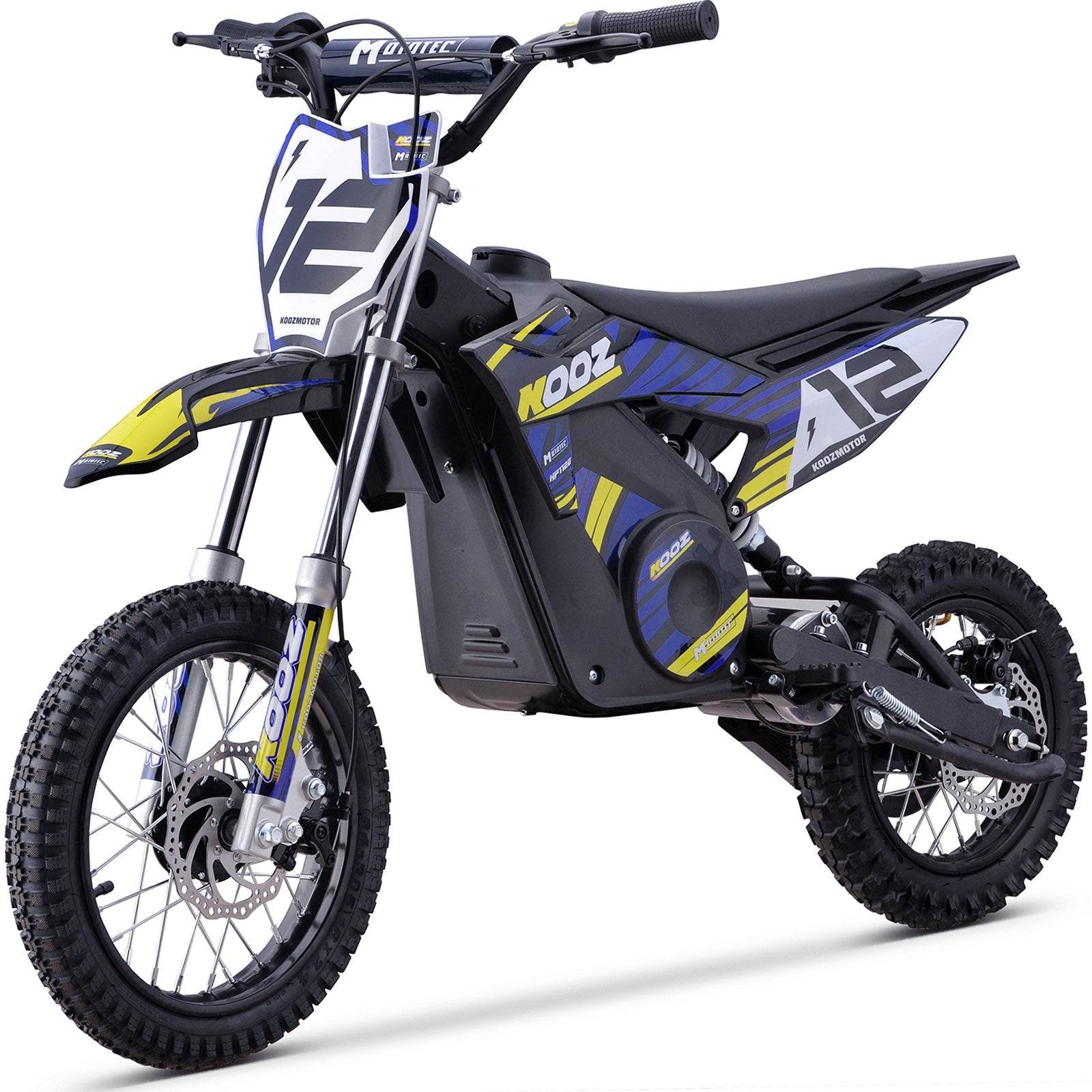 MotoTec HP112E 36V 1000W Electric Dirt Bike Blue